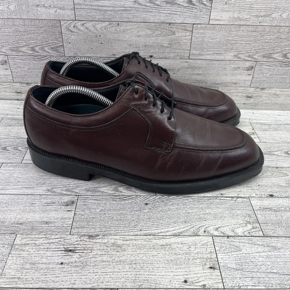Florsheim Comfortech Brown Leather Loafer Dress Shoes‎ Men Size 10D_3
